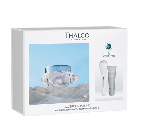 Thalgo Exception Marine Kit - zestaw ujędrniający - 50ml + 10ml + roller