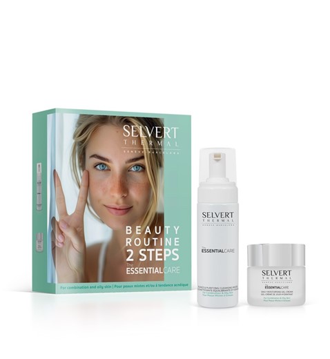 Selvert Thermal My Beauty Routine For Combination & Oil Skin - zestaw dla skóry mieszanej i tłustej - 150ml + 50ml