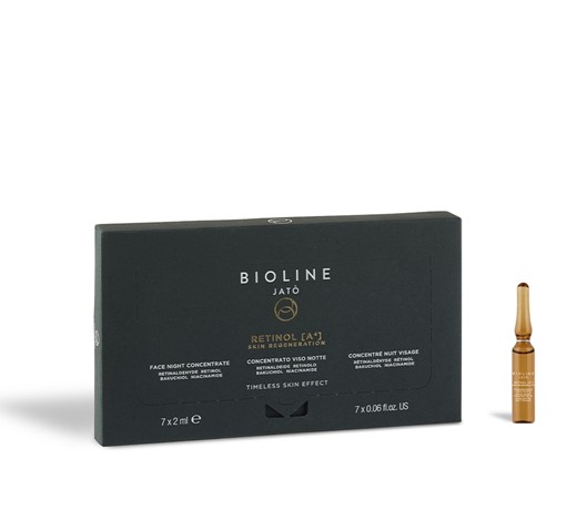 Bioline Jato Retinol A4 Skin Regeneration Face Night Concentrate - regenerujące serum w ampułkach noc - 7x2ml