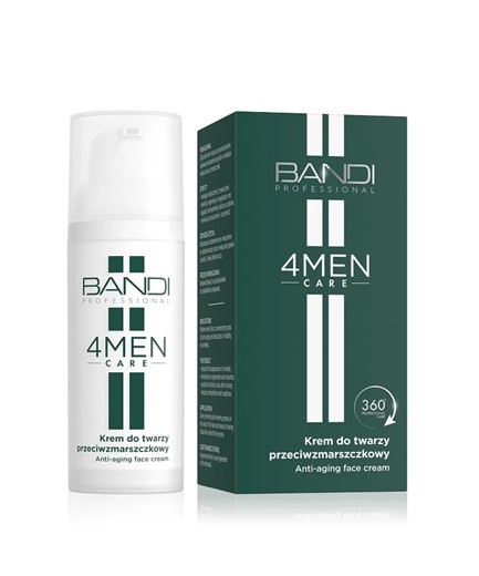 Bandi 4MEN Care - krem przeciwzmarszczkowy - 50ml