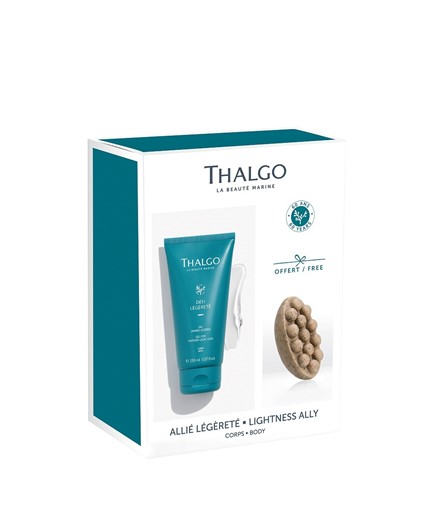 Thalgo Lightness Ally Gift Set - zestaw redukujący obrzęki nóg - 150ml + 150g