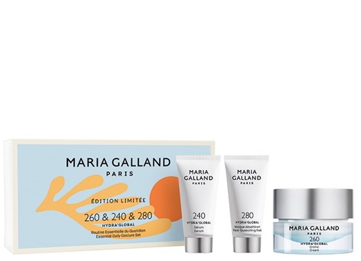 Maria Galland Hydra'Global Set - zestaw nawilżający - 50ml + 15ml + 20ml