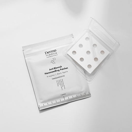 Dermomedica Anti-Blemish Nanoneedling Patches - aktywne płatki nanoigłowe - 1x9szt