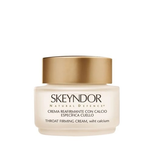 Skeyndor Natural Defence Throat Firming Cream With Calcium - bogaty krem ujędrniająco-liftingujący na szyję i dekolt - 50ml