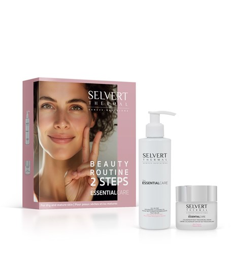 Selvert Thermal My Beauty Routine For Dry & Mature Skin - zestaw dla skóry suchej i dojrzałej - 200ml + 50ml