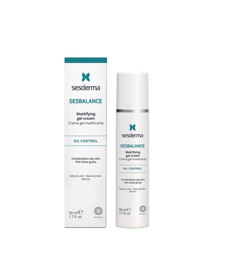 Sesderma Sesbalance Mattifying Gel-Cream - żelowy krem matujący - 50ml