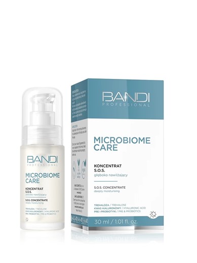 Bandi Microbiome Care - koncentrat S.O.S głęboko nawilżający - 30ml