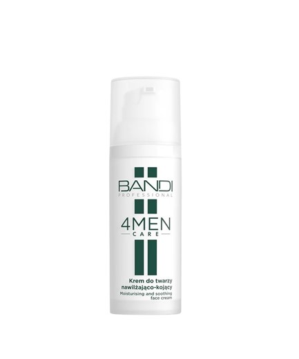 Bandi 4MEN Care - krem do twarzy nawilżająco-kojący - 50ml