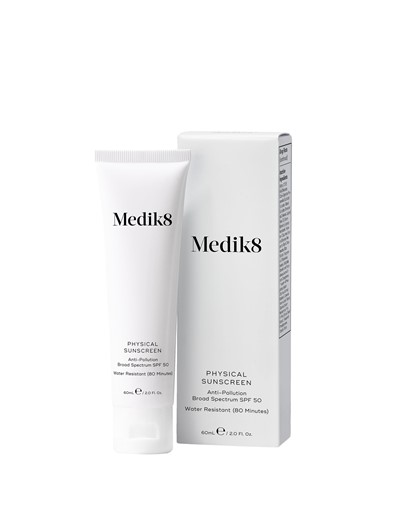 Medik8 Physical Sunscreen (SPF50+) - filtr przeciwsłoneczny o szerokim spektrum działania - 60ml