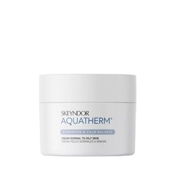 Skeyndor Aquatherm Cream - krem równoważący do skóry normalnej i tłustej - 50ml