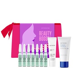 Skeyndor Oxygenating Beauty Boost Dream Kit - zestaw dotleniający - 7x2ml + 25ml + 15ml