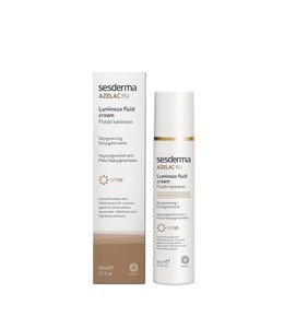 Sesderma Azelac RU Luminous Fluid Cream - emulsja rozświetlająca (SPF50) - 50ml