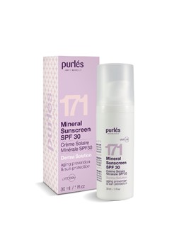 Purles 171 Mineral Sunscreen (SPF30) - mineralny filtr przeciwsłoneczny - 30ml