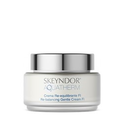 Skeyndor Aquatherm Re-Balancing Gentle FI - lekki krem intensywnie nawilżający dla skóry tłustej i mieszanej - 50ml