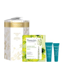 Thalgo Radiance Beauty Kit - zestaw wygładzająco-energetyzujący - 15ml + 10ml + 1szt